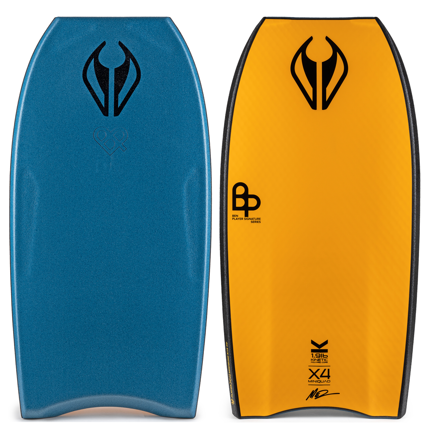 Ben Player Mini Quad Concave PP Bodyboard