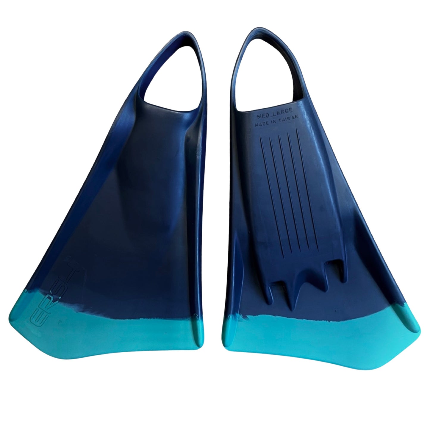 ERS4 Swim Fins Midnight/Emerald Tip