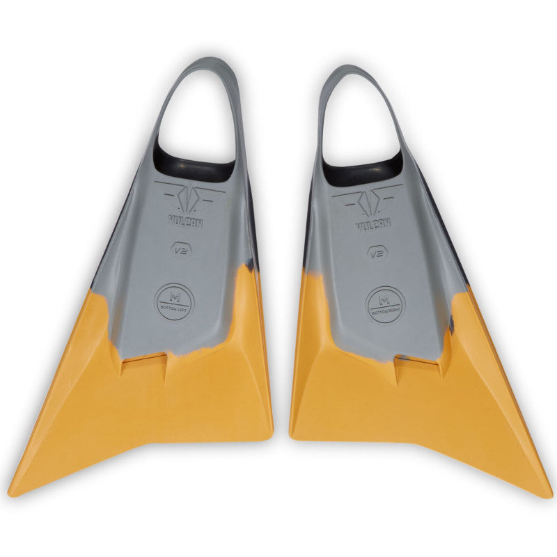 V2 Swim Fins- Grey/Grey/Spectra